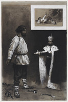 KT 1985 094
<br/>
De Volksbeweging en de Czar, januari 1905
<br/>
<em>Braakensiek, Johan Coenraad (1858 - 1940)</em>